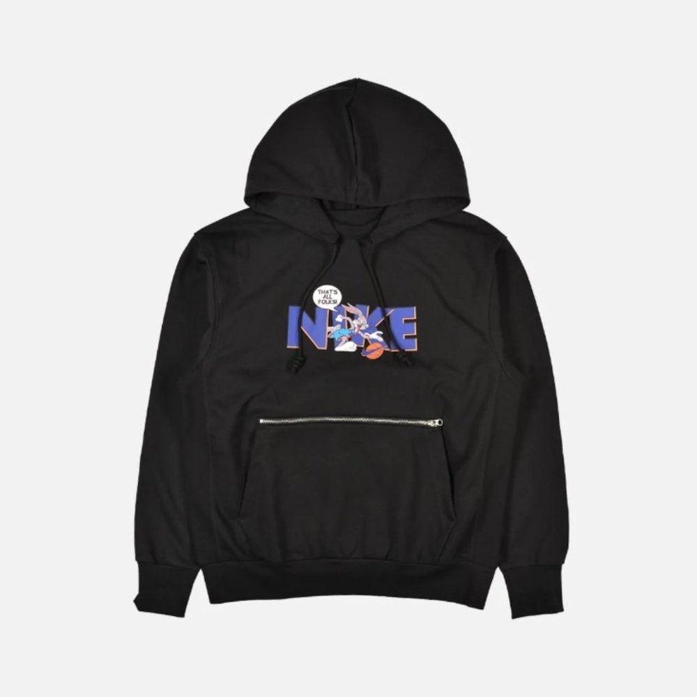 NIKE X SPACE JAM 2 A NEW LEGACY DRI-FIT HOODIE BLACK DJ3889-010 M + EXTRAS FREE